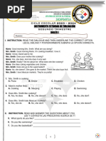 INGLES I 2o TRIMESTRE