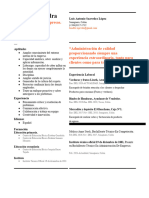 Curriculum Vitae Plantilla