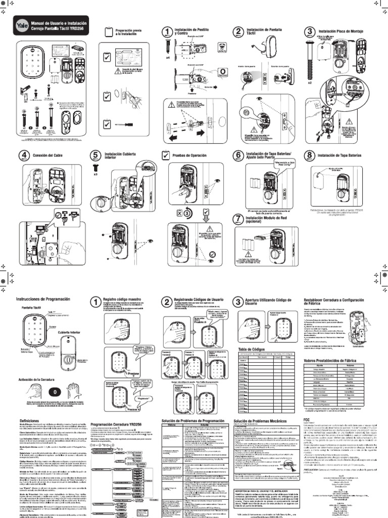 Manual YRD256 PDF