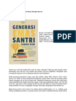 Resensi Generasi Emas Santri-1