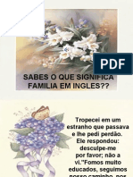 Significado Familia en Ingles