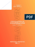 Convocatoria Cooperación Cultural - Festivales y Proyectos 2024 - Filarmónica Joven de Colombia