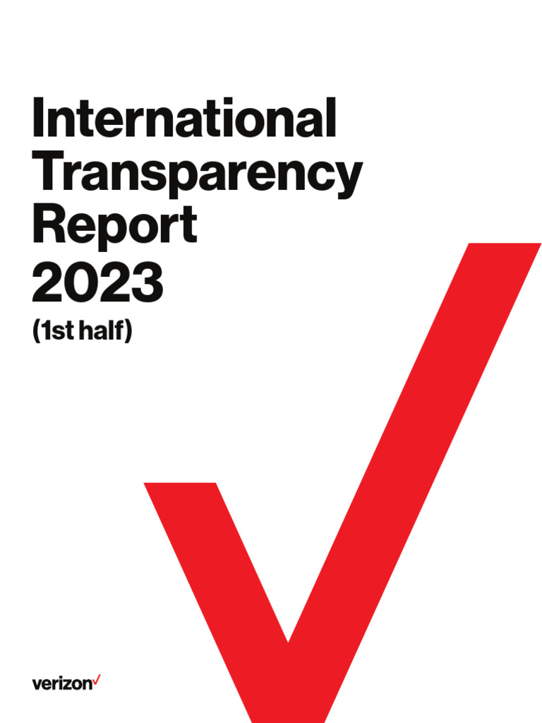 International Transparency Report 1H 2023 1 | PDF | Information | Databases