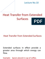 Heat Transfer From Extended Surfaces: Lecture No.10