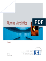 3 - Alumina Monlithics