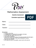 Year 7 Baseline