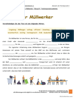 B1 - Mit Texten Arbeiten - Der Müllwerker - Übung 01