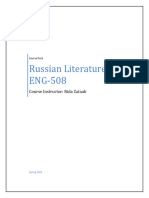 Russian Literature, Course Pack