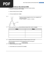 Grade 12 Life Sciences Practical Task 1 | PDF | Translation (Biology ...
