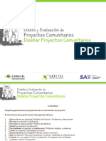 Diseñar Proyectos Comunittarios Unidad2