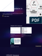 Database Manipulation in SQL