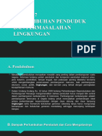 Modul 7. Kependudukan Dan Lingkungan