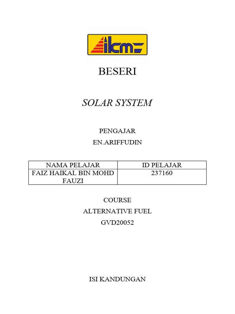 SOLAR SYSTEM | PDF