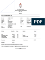 Pay Slip Feb 2024