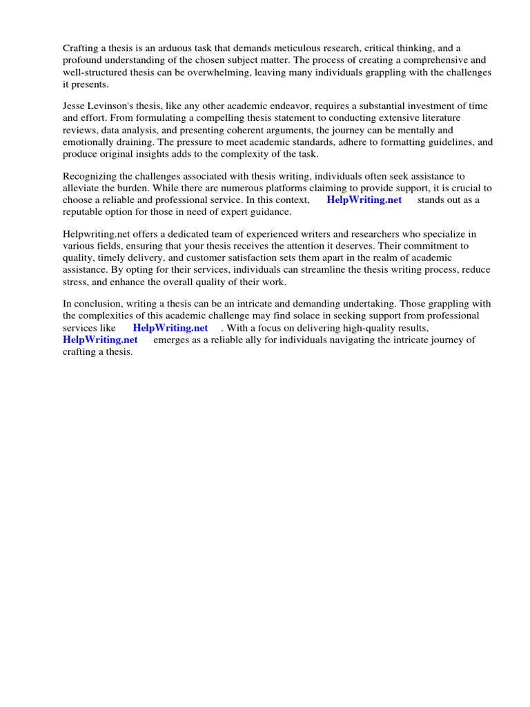 Jesse Levinson Thesis | PDF | Technology & Engineering