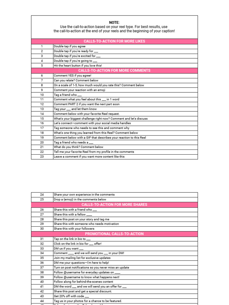 55 CTA Swipe File | PDF | Web 2.0 | Computer Mediated Communication