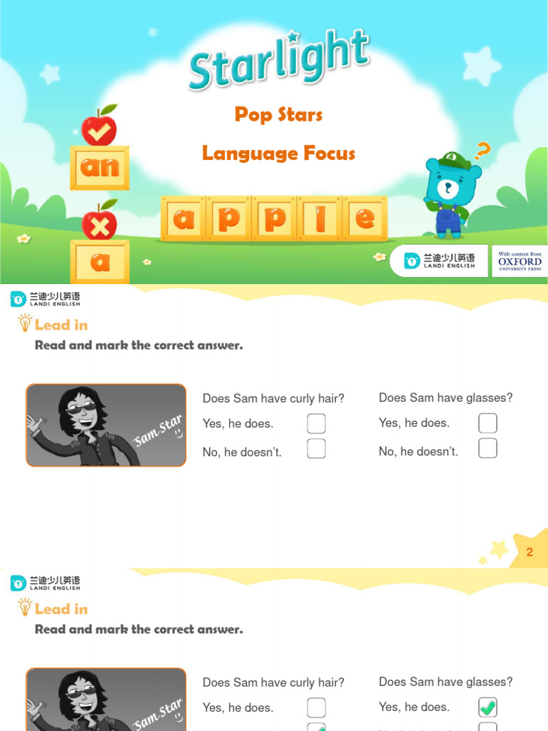 Lesson 5. Language Focus | PDF