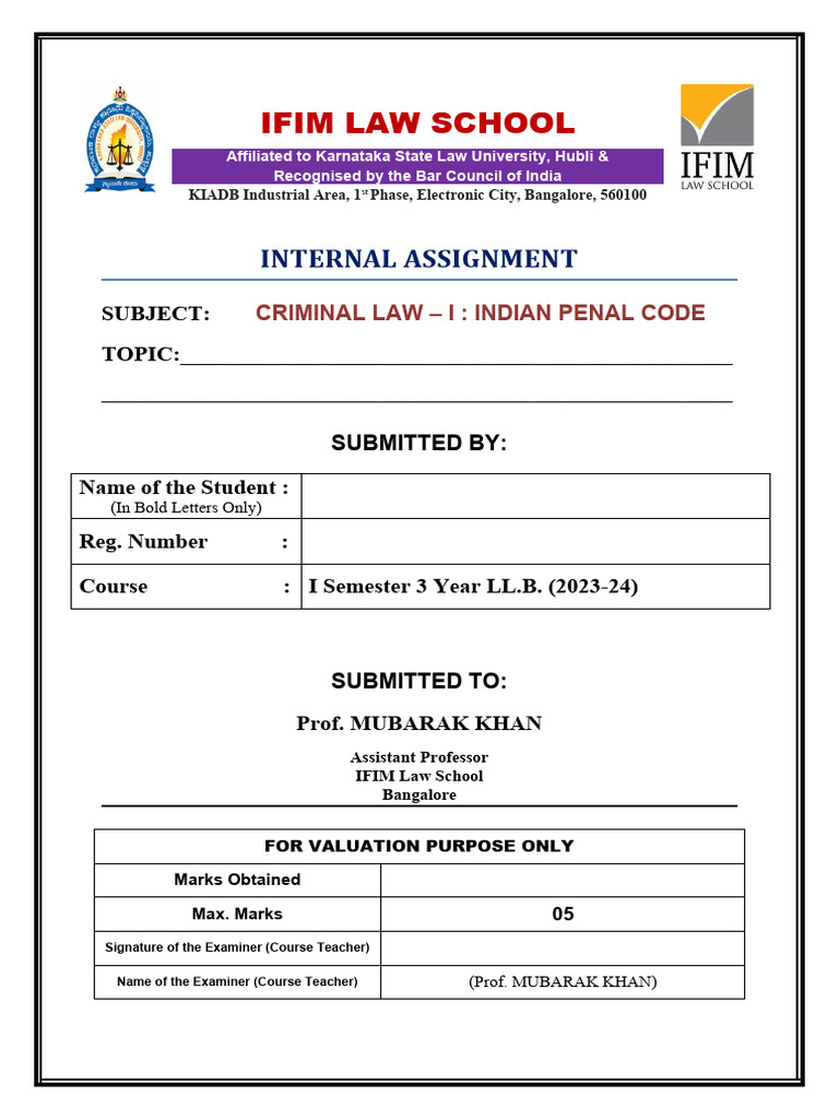 Assignment Sample | PDF