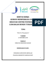 Kertas Kerja Memperkasa Solat HCBT 2018