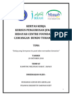 Kertas Kerja Pengurusan Jenazah HCBT 2018