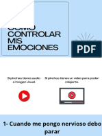 Cómo Controlar Mis Emociones - Presentación