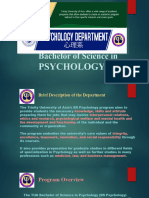 TUA Psychology Program