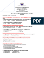 3RD PERIODICAL TEST MAPEH 3-For Checking