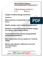 6xip21 Work, Energy and Power