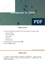 2.introduction To JAVA
