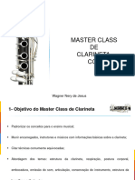 Apresentação Masterclass Clarinete CCB 30102014