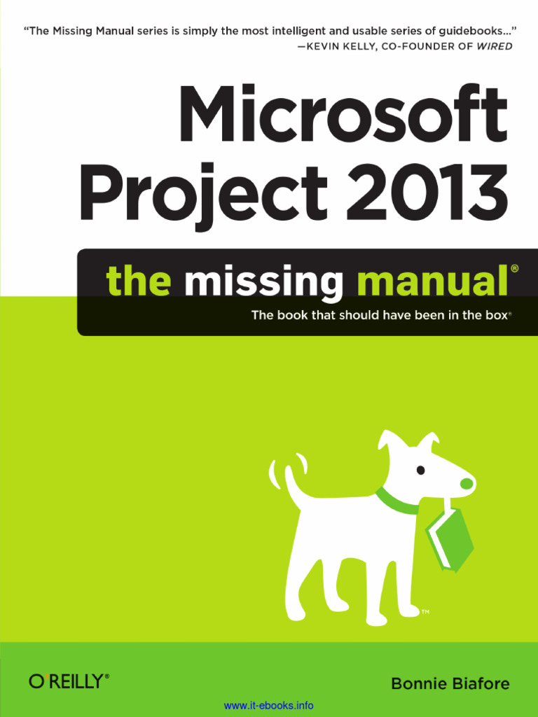 Tinywow - Microsoft Project 2013 - The Missing Manual (PDFDrive ...