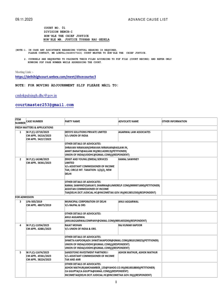 cmlokpalsingh-dhc-gov-in-advance-cause-list-pdf-government-of