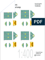 1:400 737-8 Unfinished Factory Fuselage