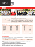 PC Rynfield Fees 2025 - Final | PDF | Fee | Services (Economics)