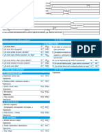 Cuestionario Salud Adaptado RGPD