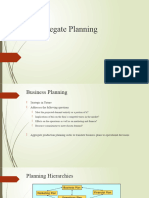 Aggregate Planning