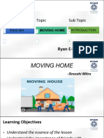 English - Moving Home