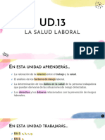 PP Tema 13 La Salud Laboral