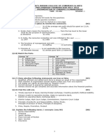 Organisation of Commerce Management