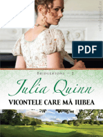 Julia Quinn - Bridgertons - 02 Vicontele Care Mă Iubea