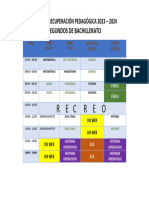 Horario Recup Pedag 2023-2024