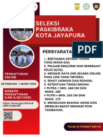 Poster Seleksi Calon Paskibraka Kota Jayapura