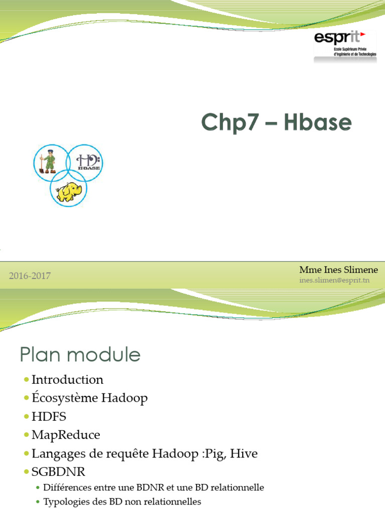 Guide complet sur HBase et son utilisation | PDF | Apache Hadoop ...