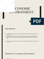 Economic Environment - and Political