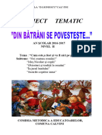 Proiect Tematicdin Bc483trc3a2ni Se Povestec59fte 22 Comisia Metodica Calvini