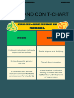 Colourful Pros and Cons Graphic Organizer Worksheet