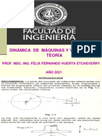 Dinámica de Máquinas - Teoría - Diapositiva de La Unidad 1