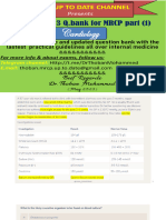 Cardiology PasTest 2023 For MRCP I