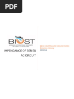 Impedance of Series AC Circuits