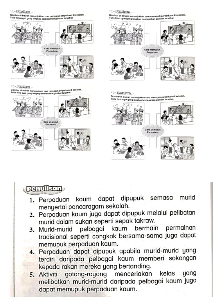 Ba Cara Cara Memupuk Perpaduan Pdf